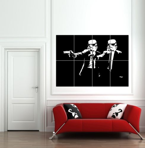 STAR WARS PULP FICTION GIANT WALL ART POSTER