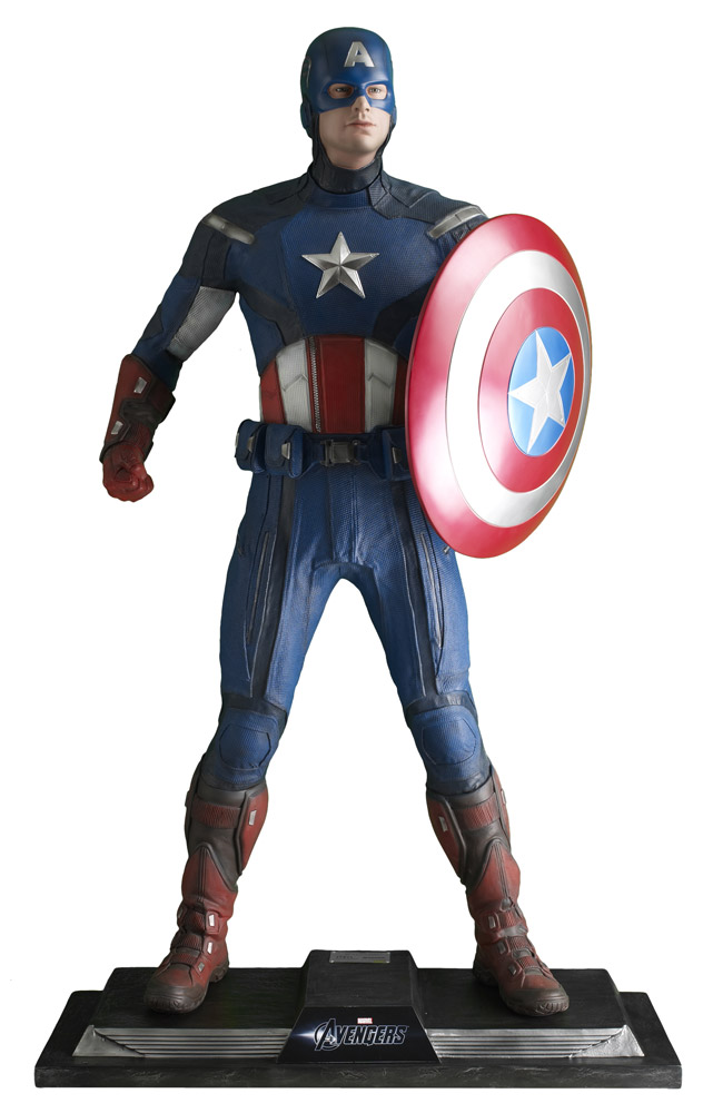 The Avengers Life-Size Statue Captain America 198 cm