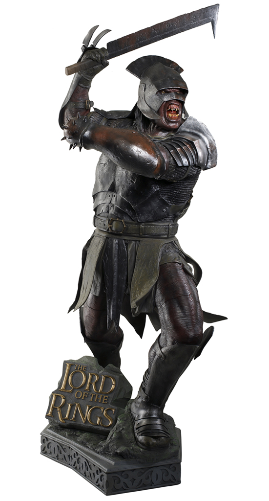 Lord of the Rings Life-Size Statue Uruk-Hai 252 cm