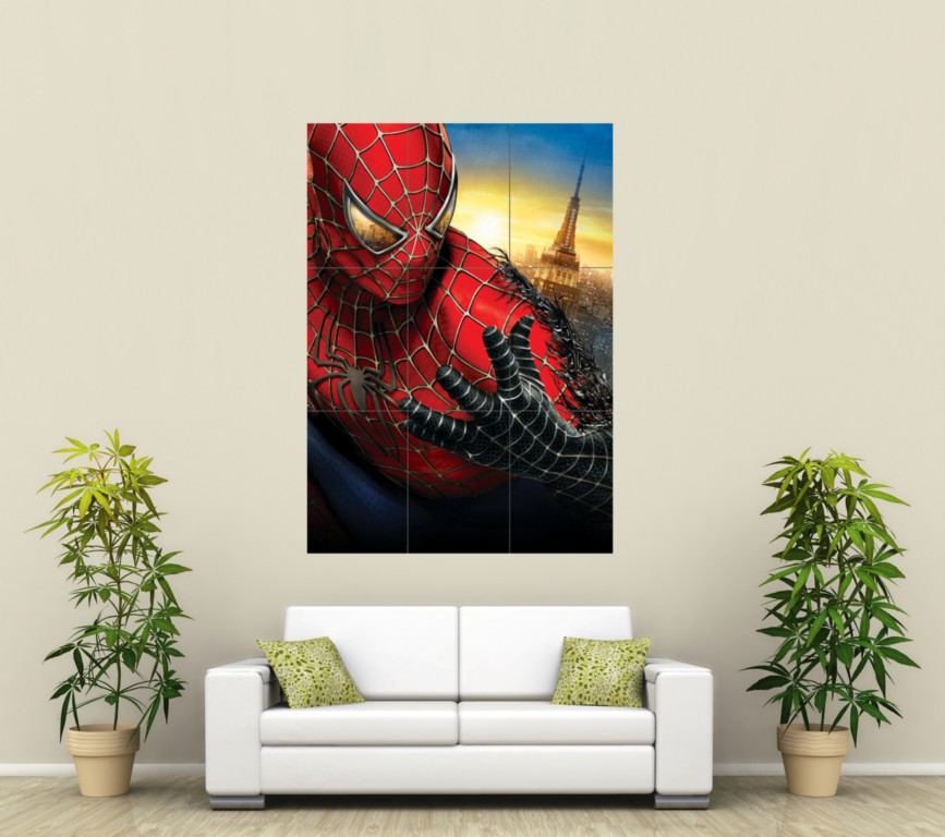 spiderman 3 Maguire & Kritsen Dunst Giant Poster
